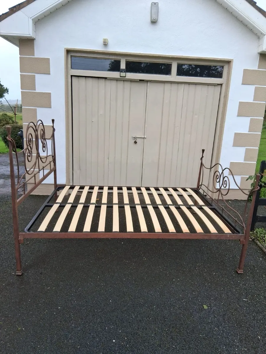 Wrought Iron Bedframe - Image 3