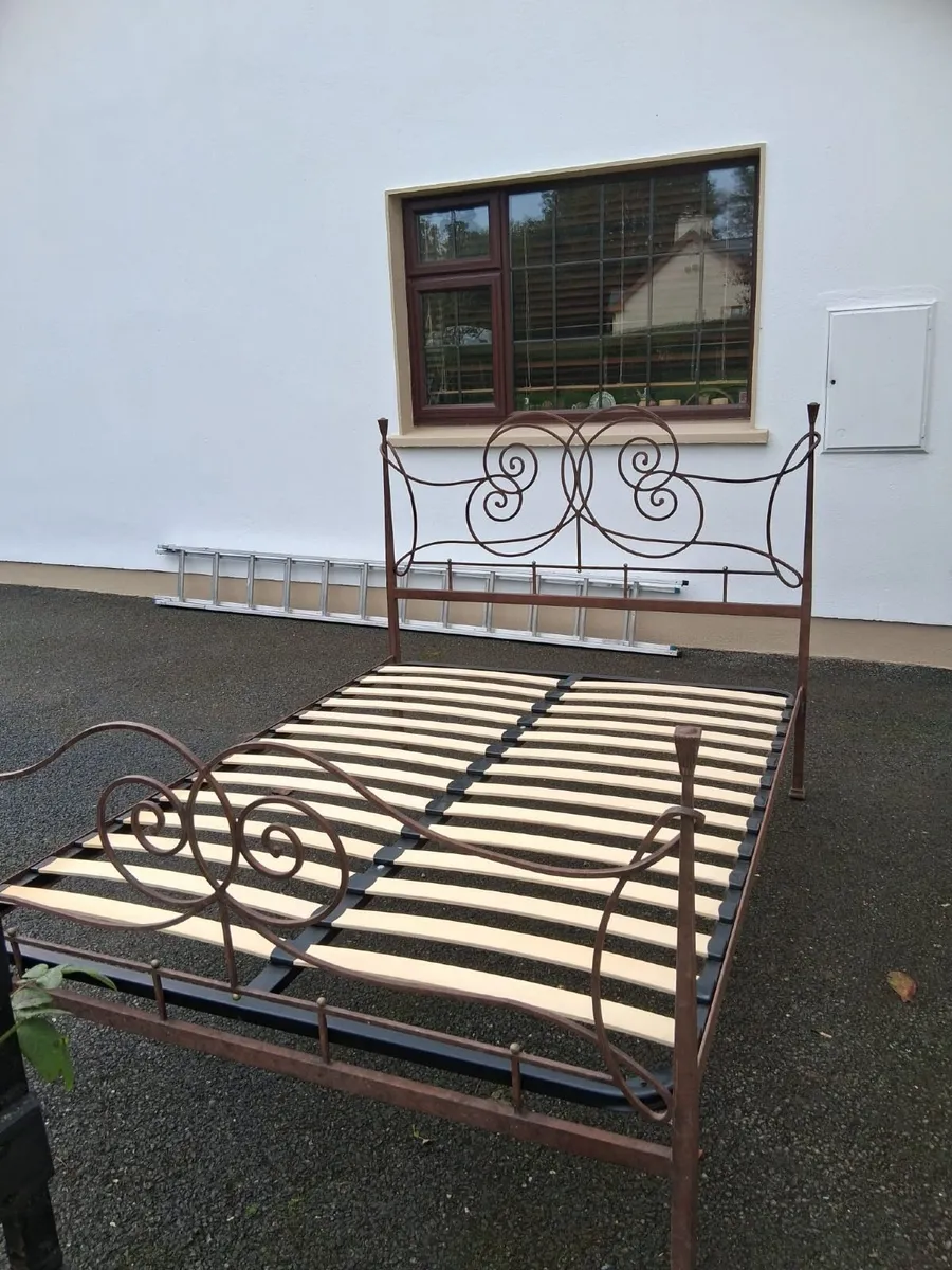 Wrought Iron Bedframe - Image 1