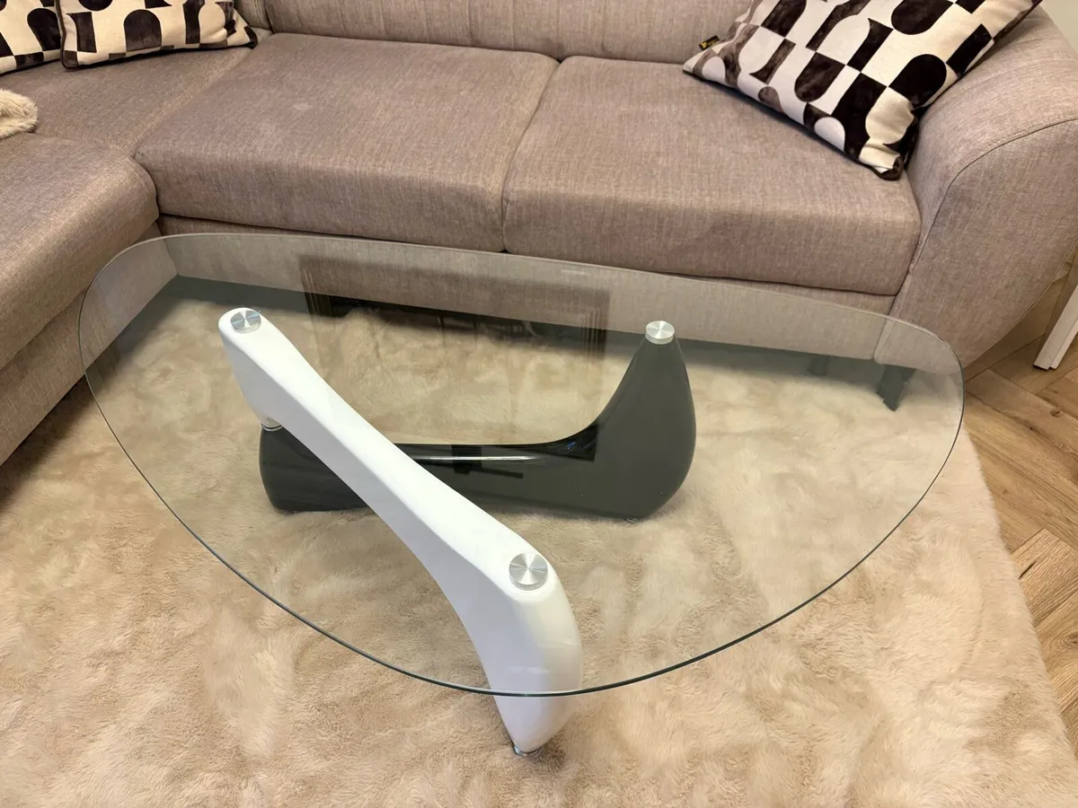 Glass coffee table - Image 3