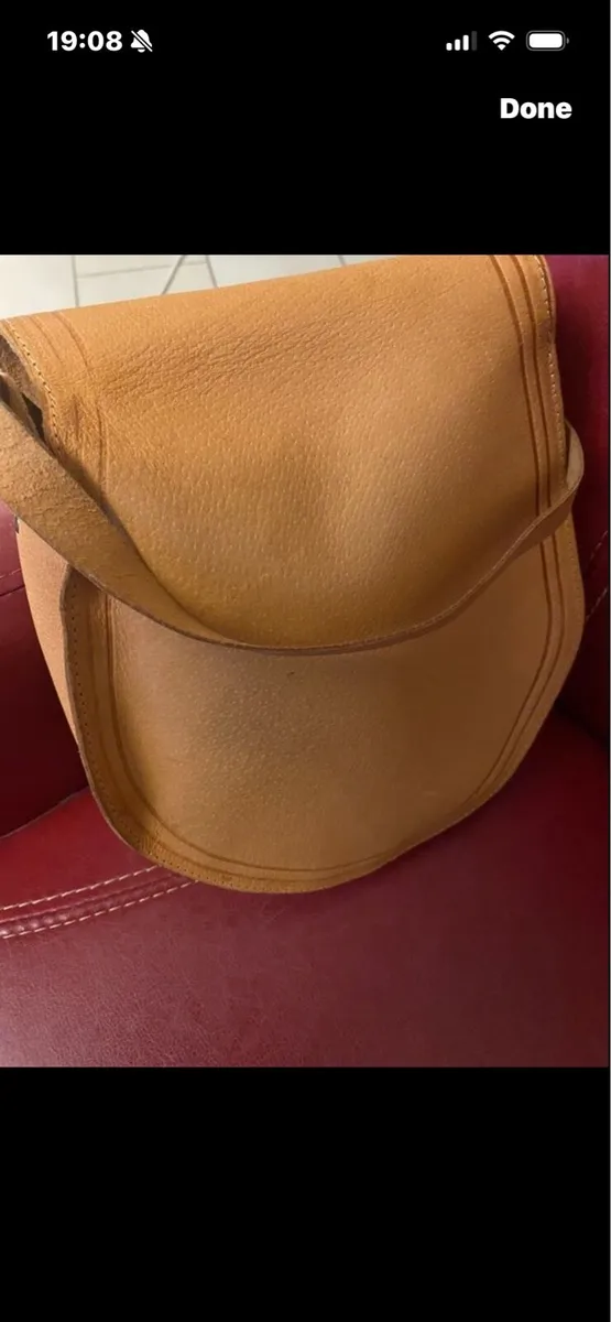 Leather Shoulder Bag - Image 3