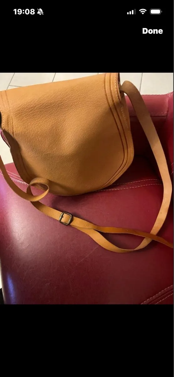 Leather Shoulder Bag - Image 4