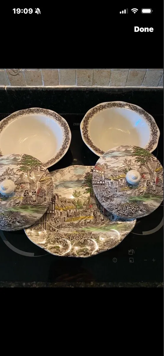 Vintage  Enoch Wedgwood- Old English Village - Image 1