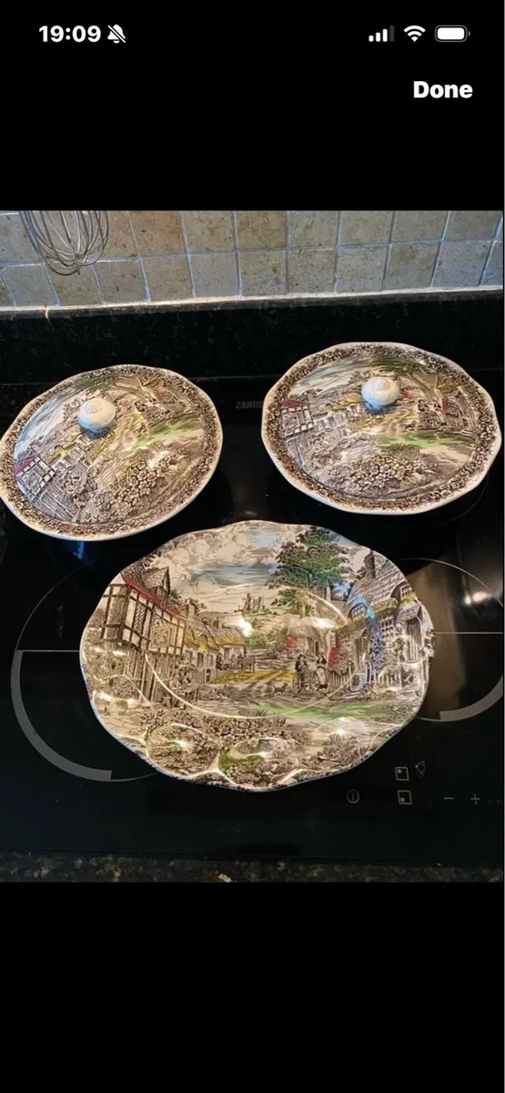 Vintage  Enoch Wedgwood- Old English Village - Image 2