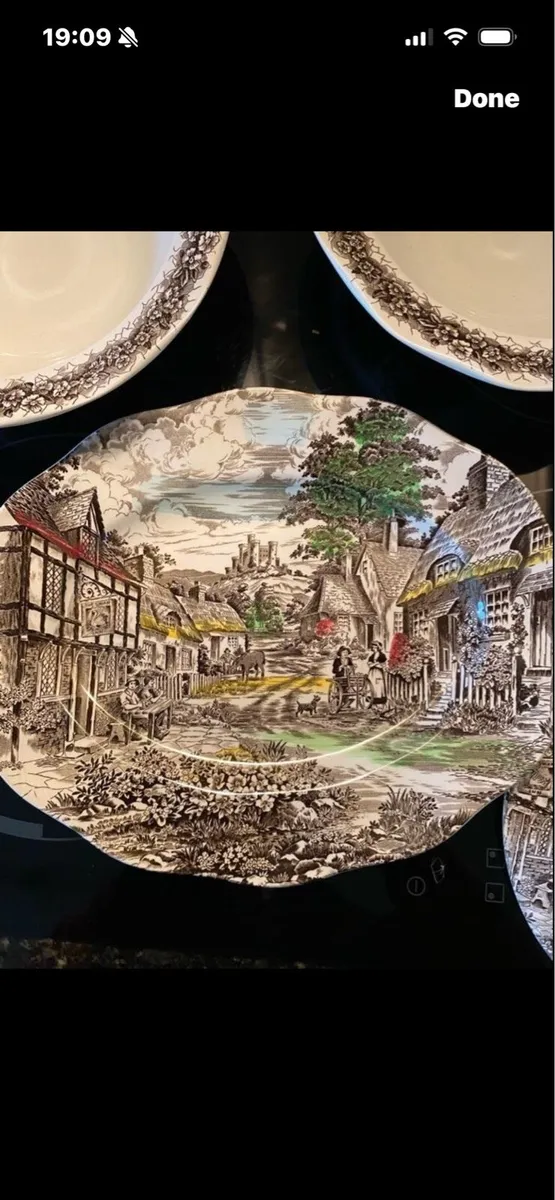 Vintage  Enoch Wedgwood- Old English Village - Image 4