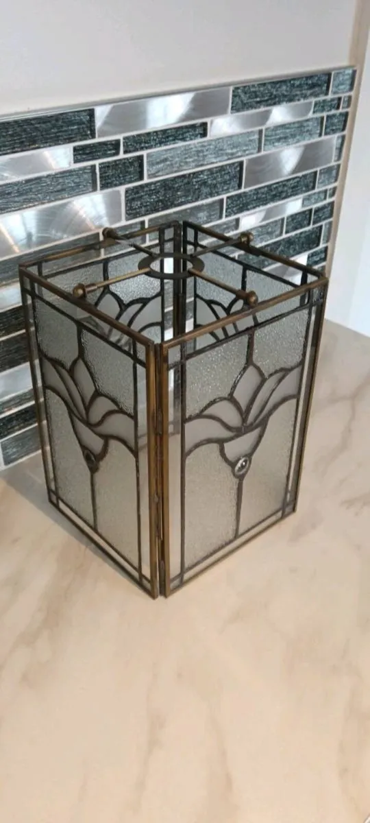 Vintage art deco style light shade - Image 2