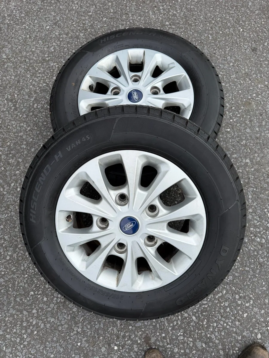 Ford Transit Custom alloys - Image 1