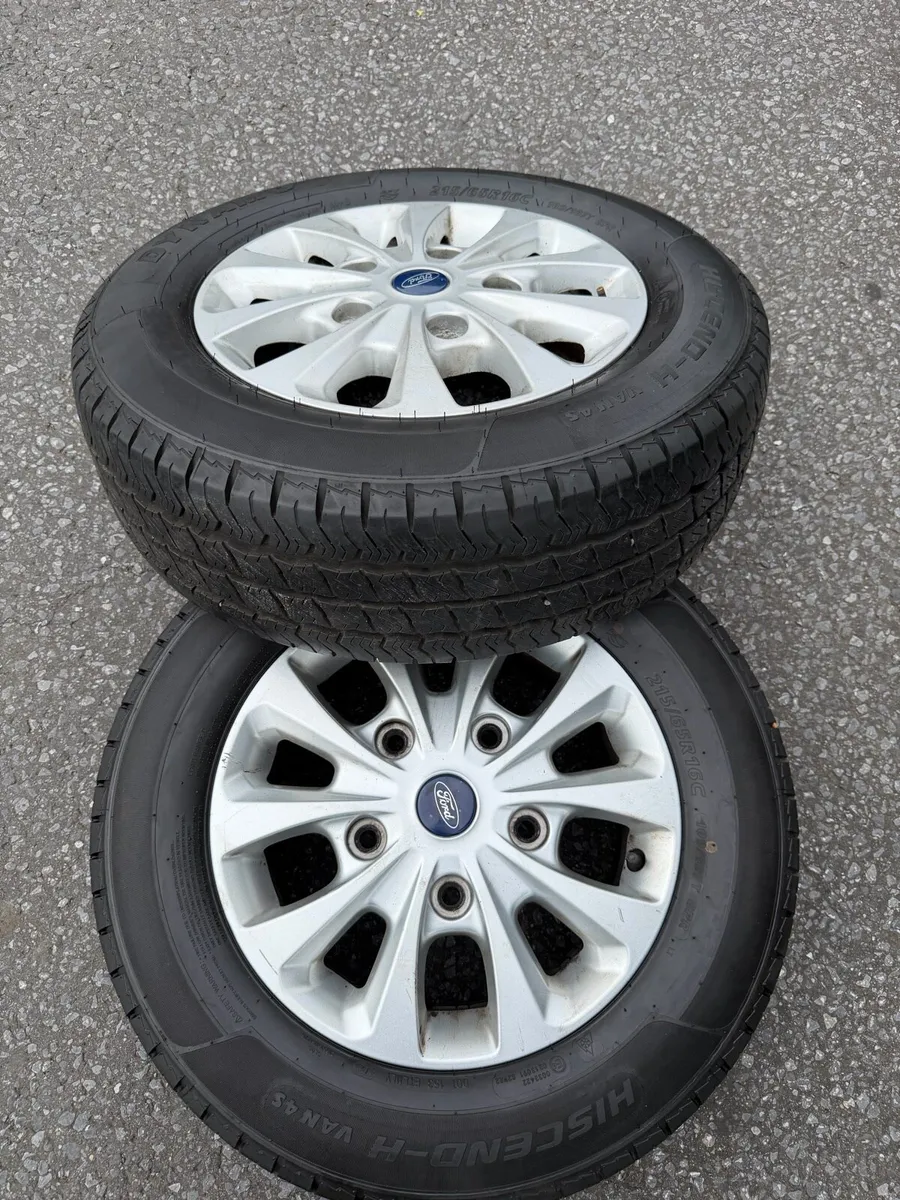 Ford Transit Custom alloys - Image 3