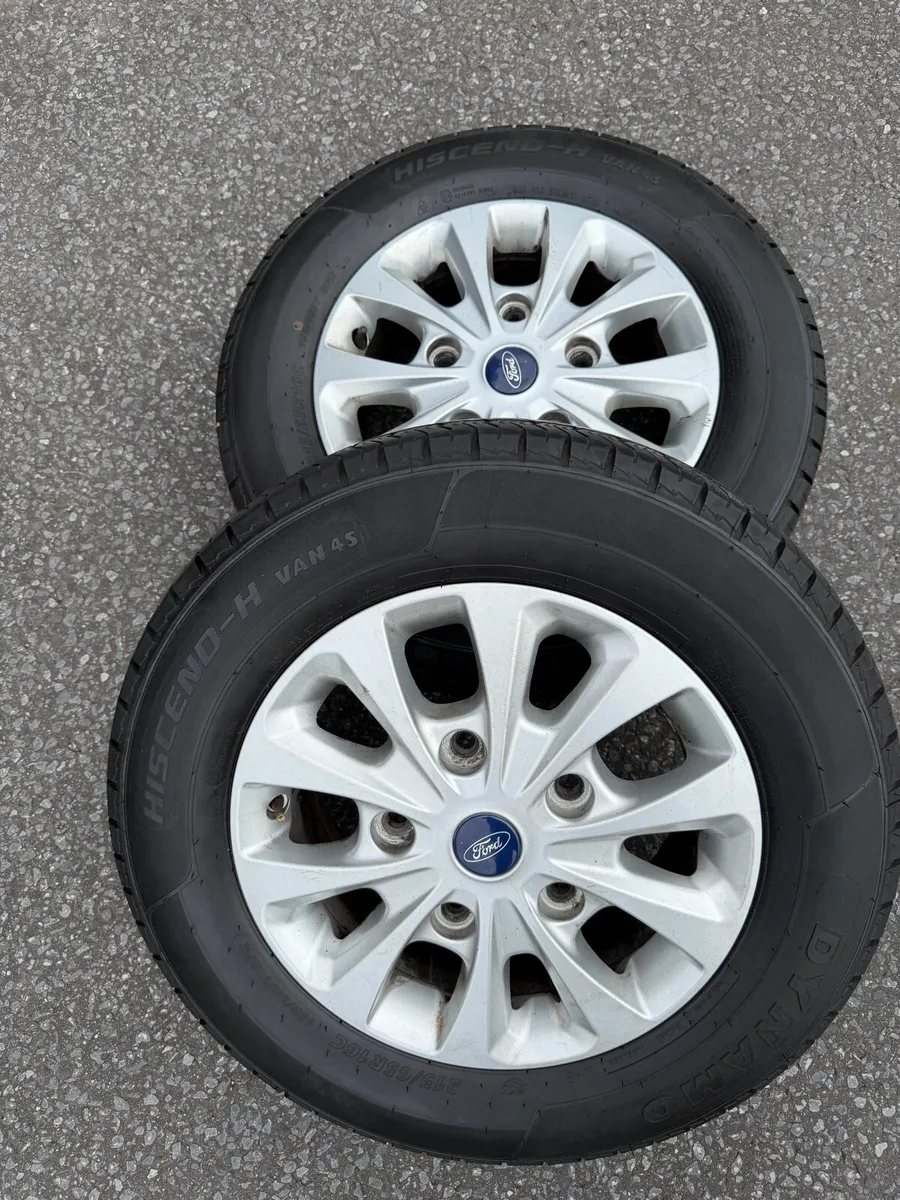 Ford Transit Custom alloys - Image 2