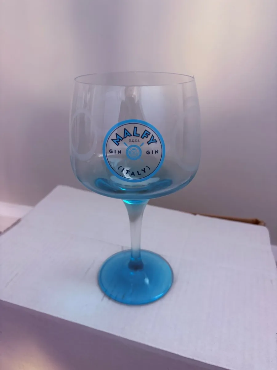 Gin glasses x 4 - Image 2