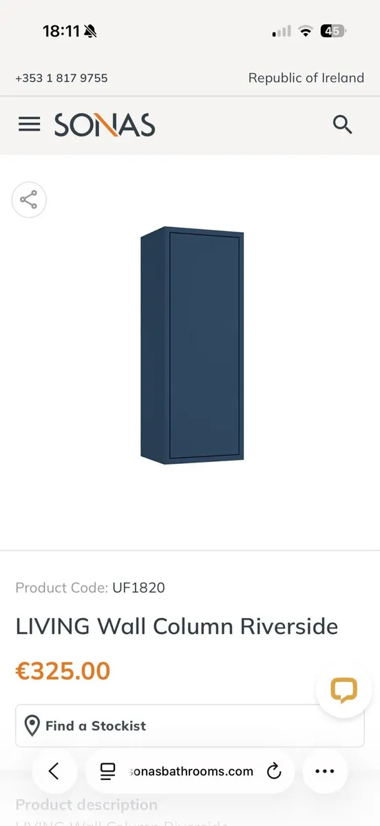 Sonas Wall Column (still in box) - Image 1
