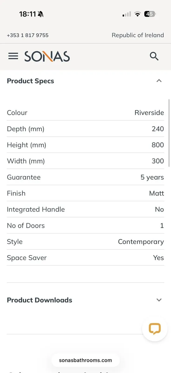 Sonas Wall Column (still in box) - Image 2