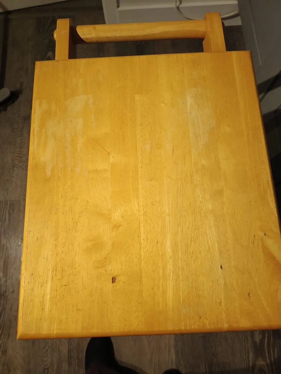 Solid wood kitchen trolley - Image 3