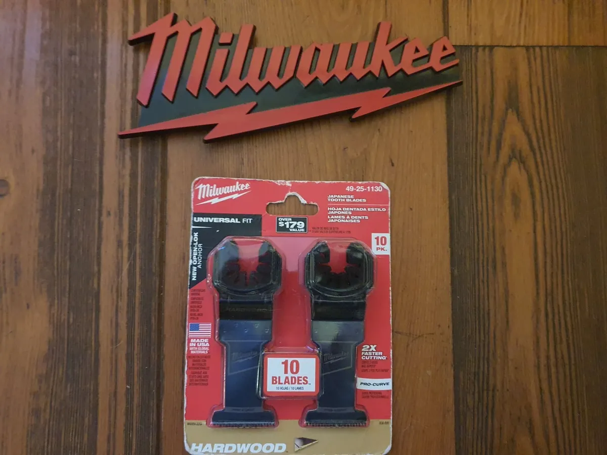 Milwaukee Multi-Tool Blades, 4 sets - Image 2