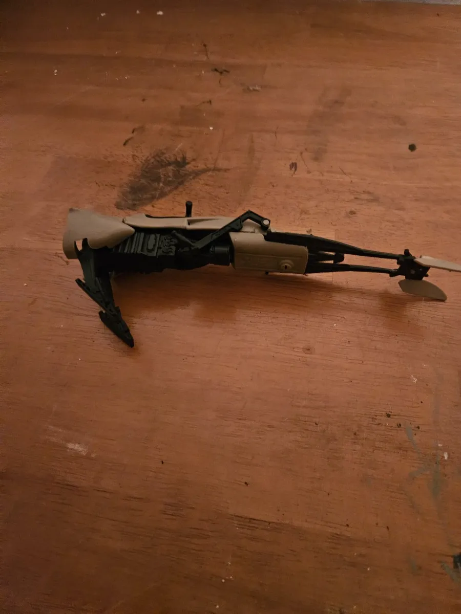 Vintage Star Wars ROTJ Speeder Bike - Image 4