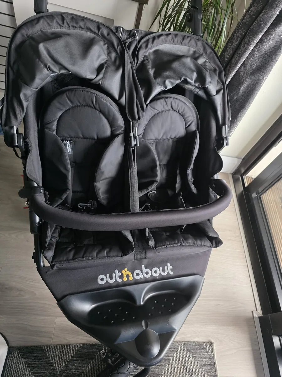 As New Out N About Double stroller - Image 2