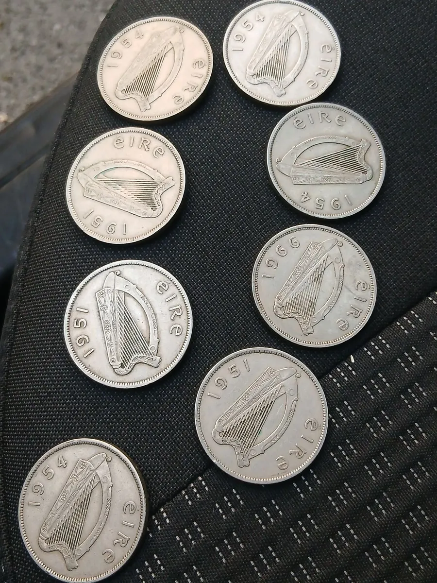 Irish half crowns €4 each - Image 2