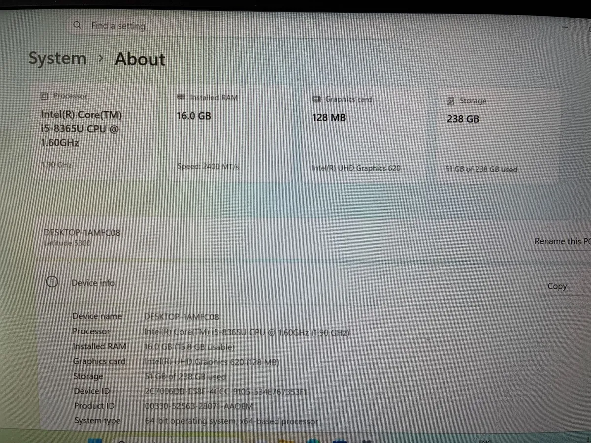 Dell Latitude 5300 - Image 2