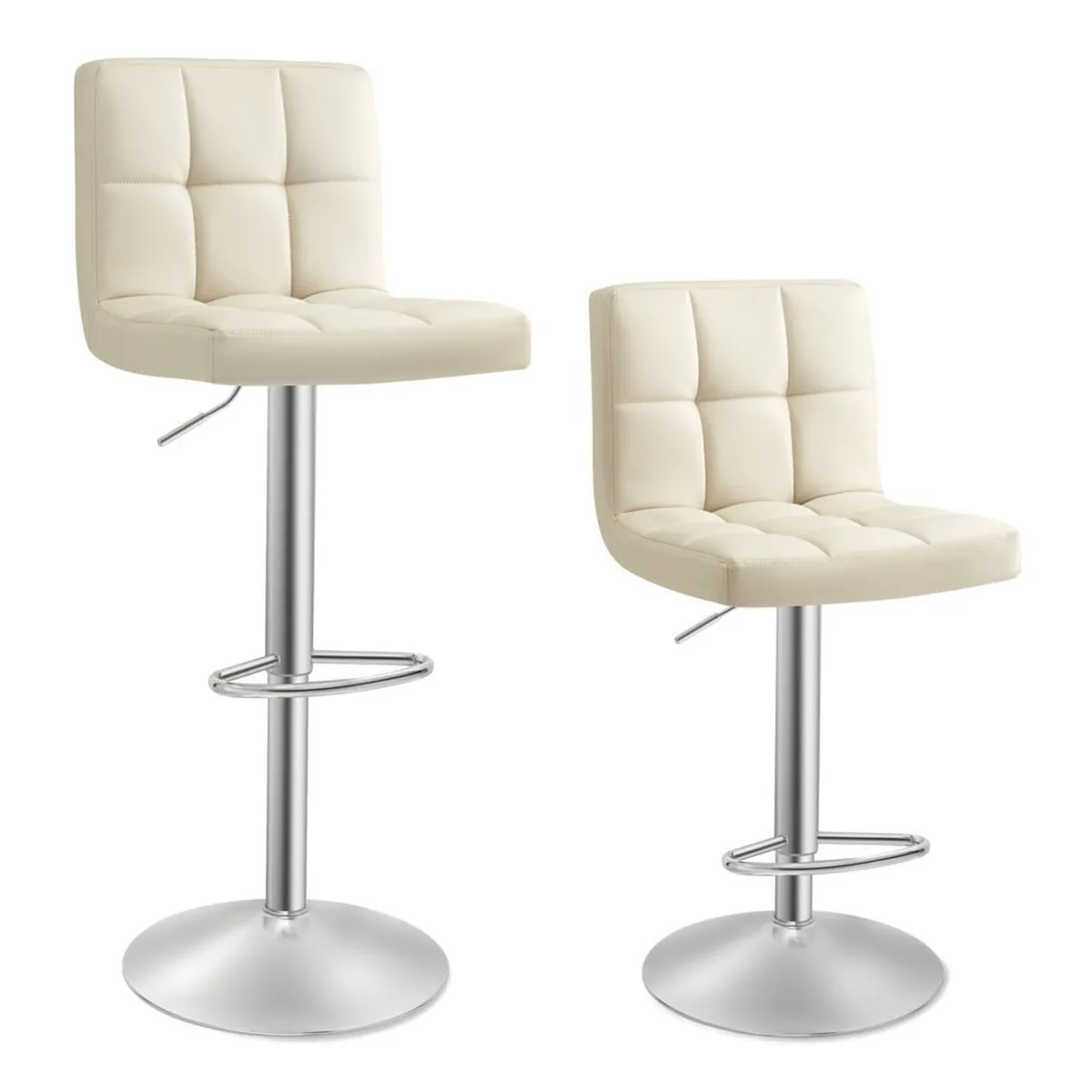 2 x new sand beige stools - FREE DELIVERY - Image 2