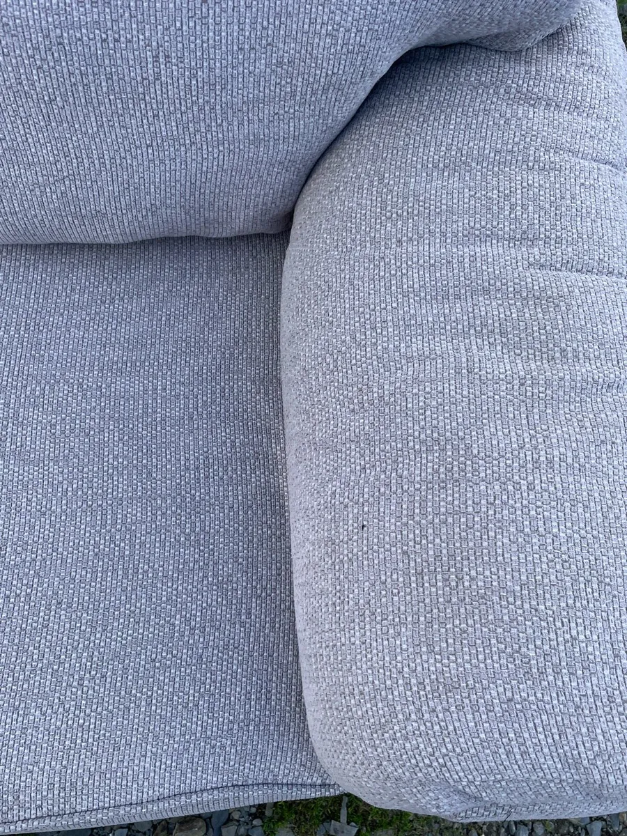 Grey corner sofa L shaped sofa - Image 2