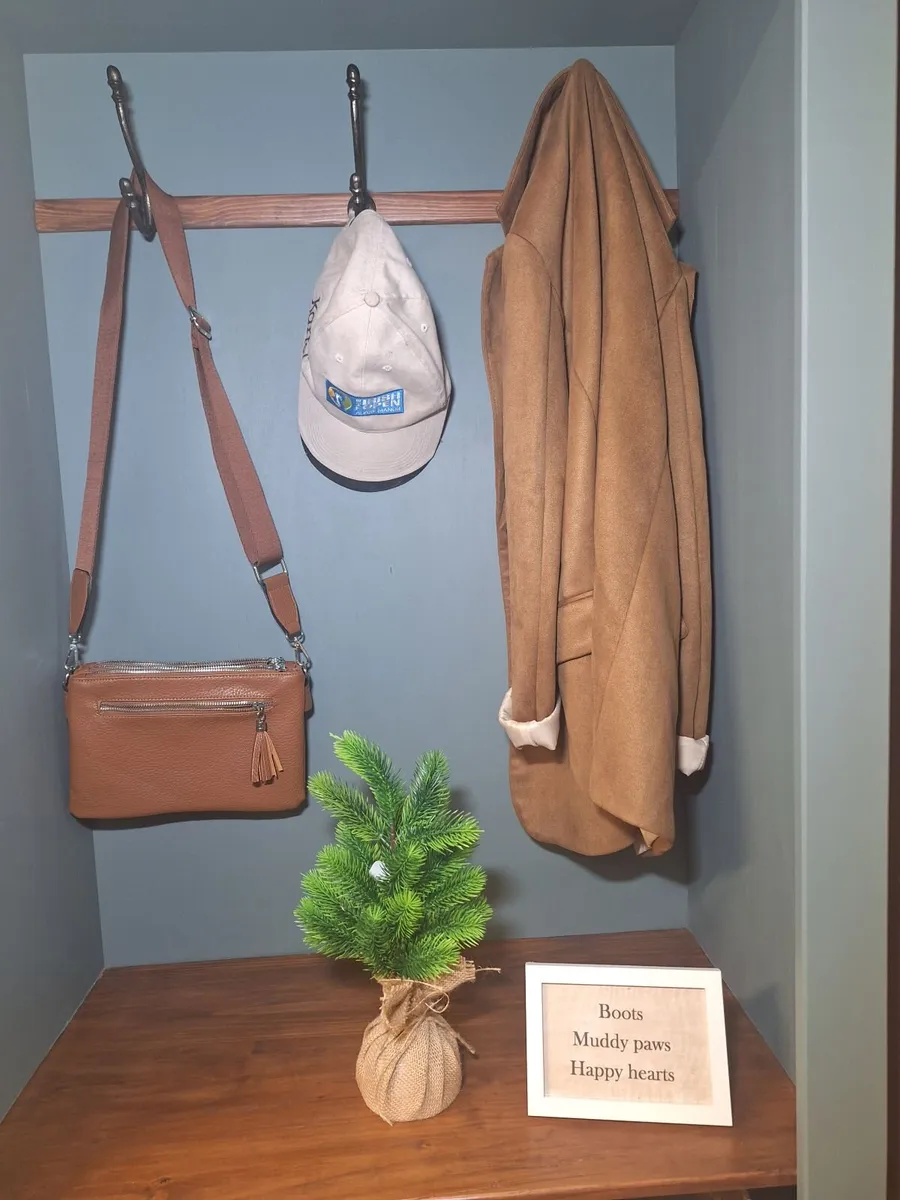 Painted bootroom/ hallway storage - Image 4