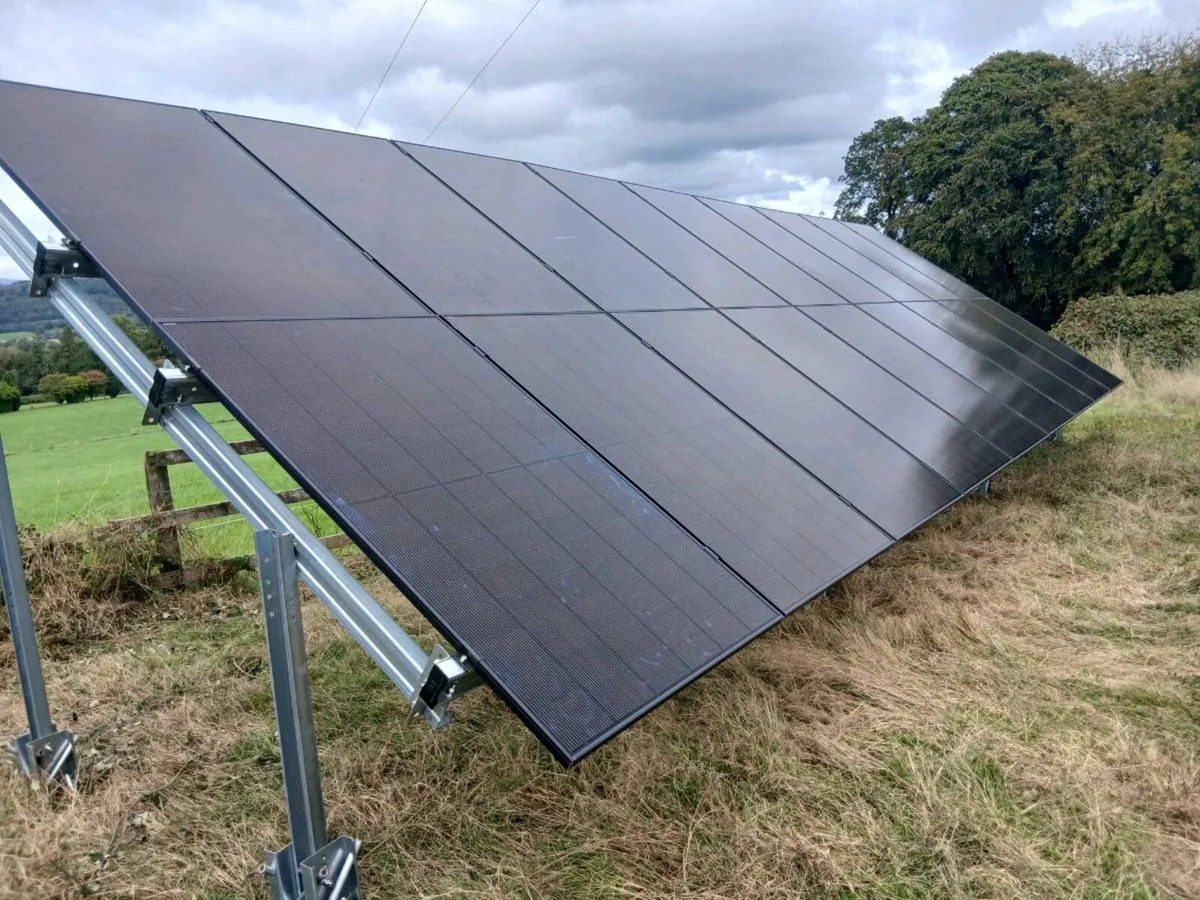Solar Ground mounting 18 panels tree system - Image 1
