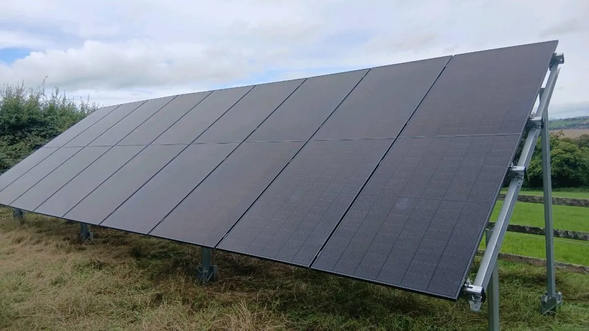 Solar Ground mounting 18 panels tree system - Image 2