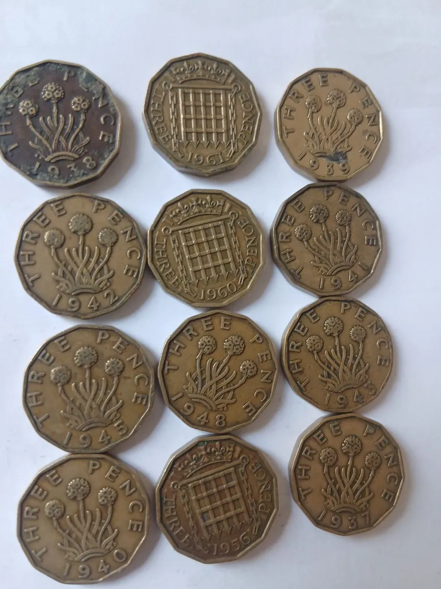 Three pence €20 for lot