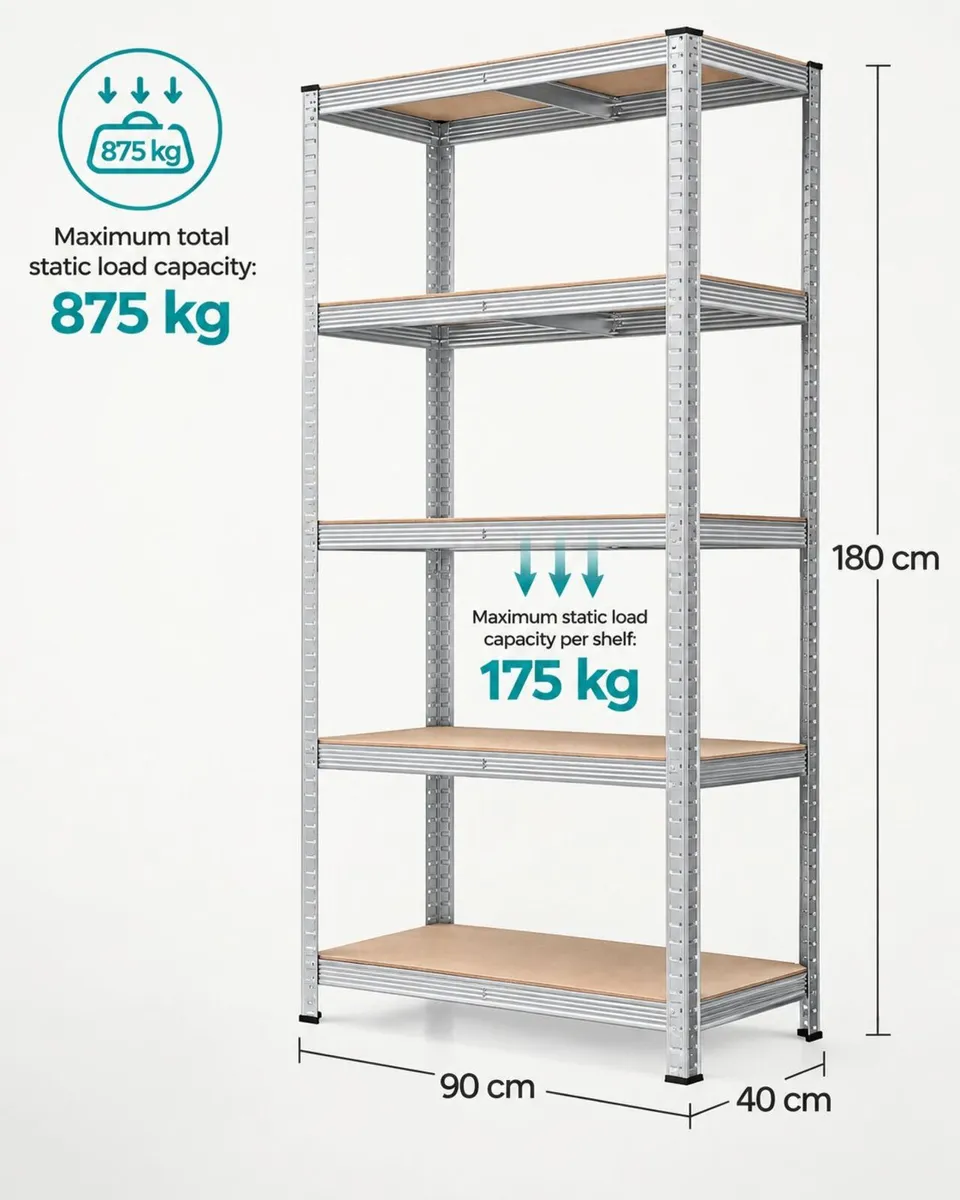 (x2) NEW Home Work Garage Racking -FREE Delivery - Image 4
