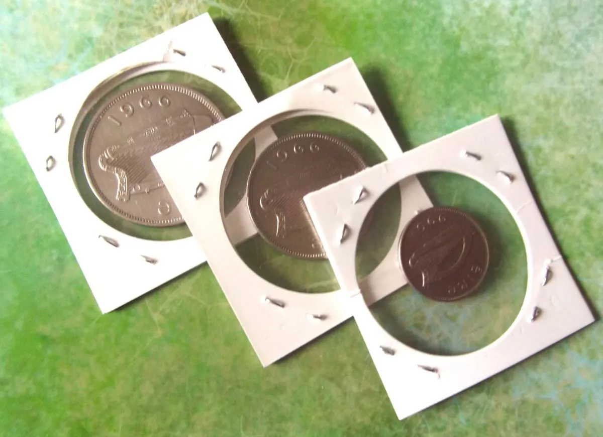 Eire, 1966 coin . - set of 3. Free Post - Image 3