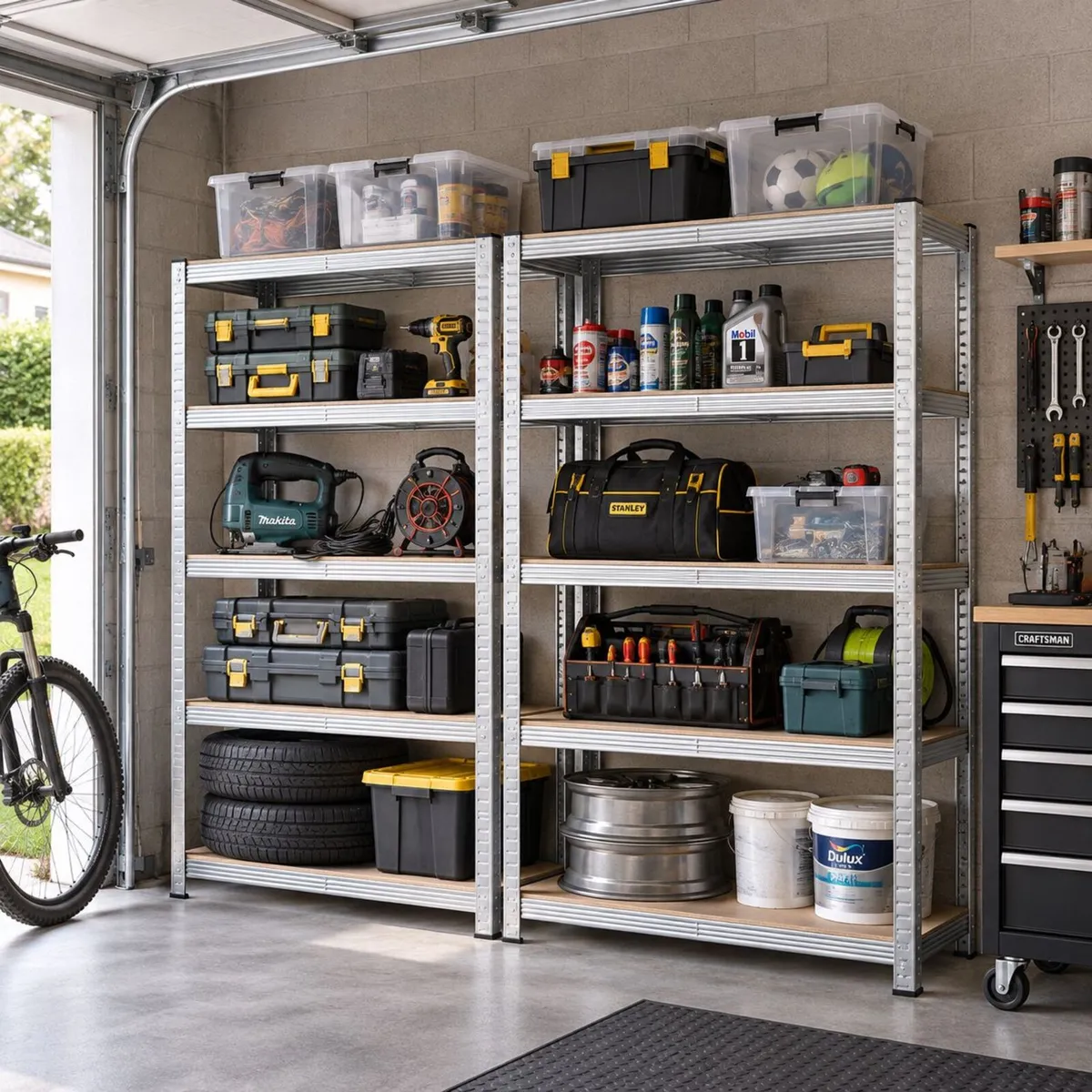 (x2) NEW Home Work Garage Racking -FREE Delivery - Image 1