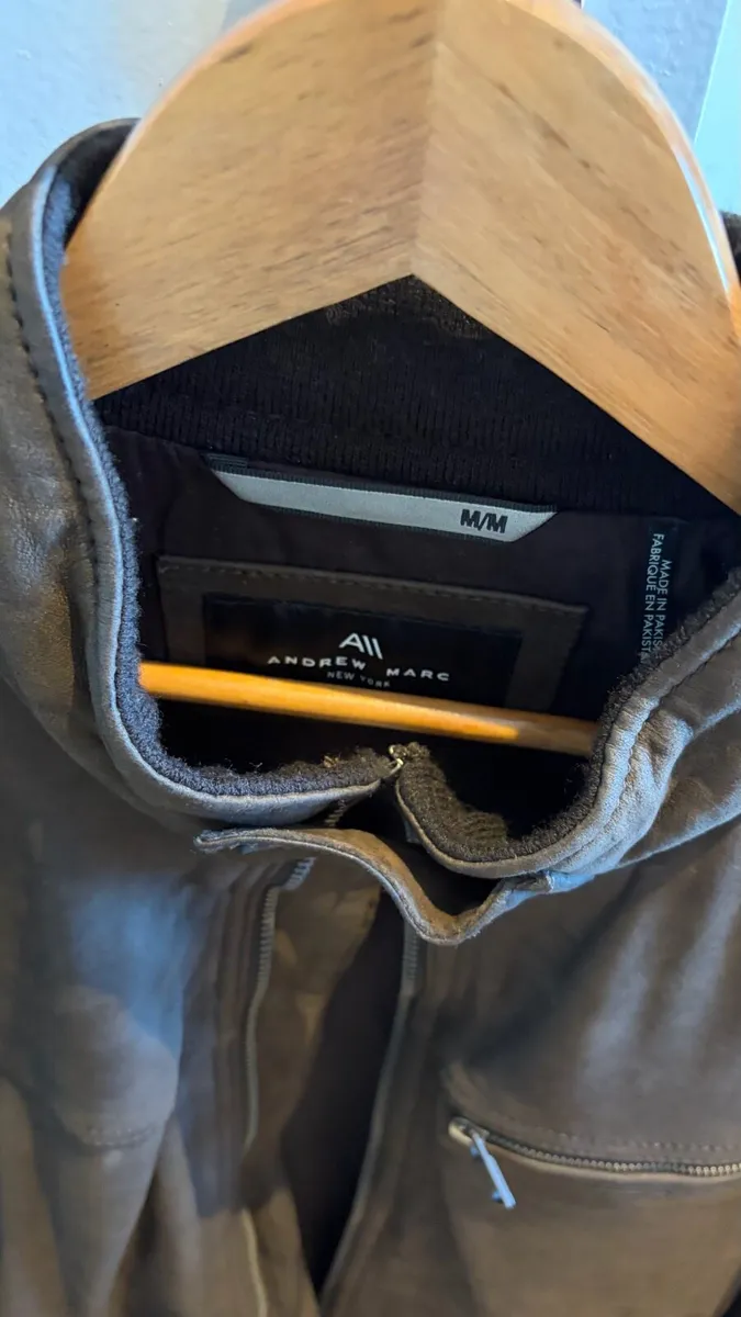 Andrew Marc Leather Jacket - Brand New - Image 3