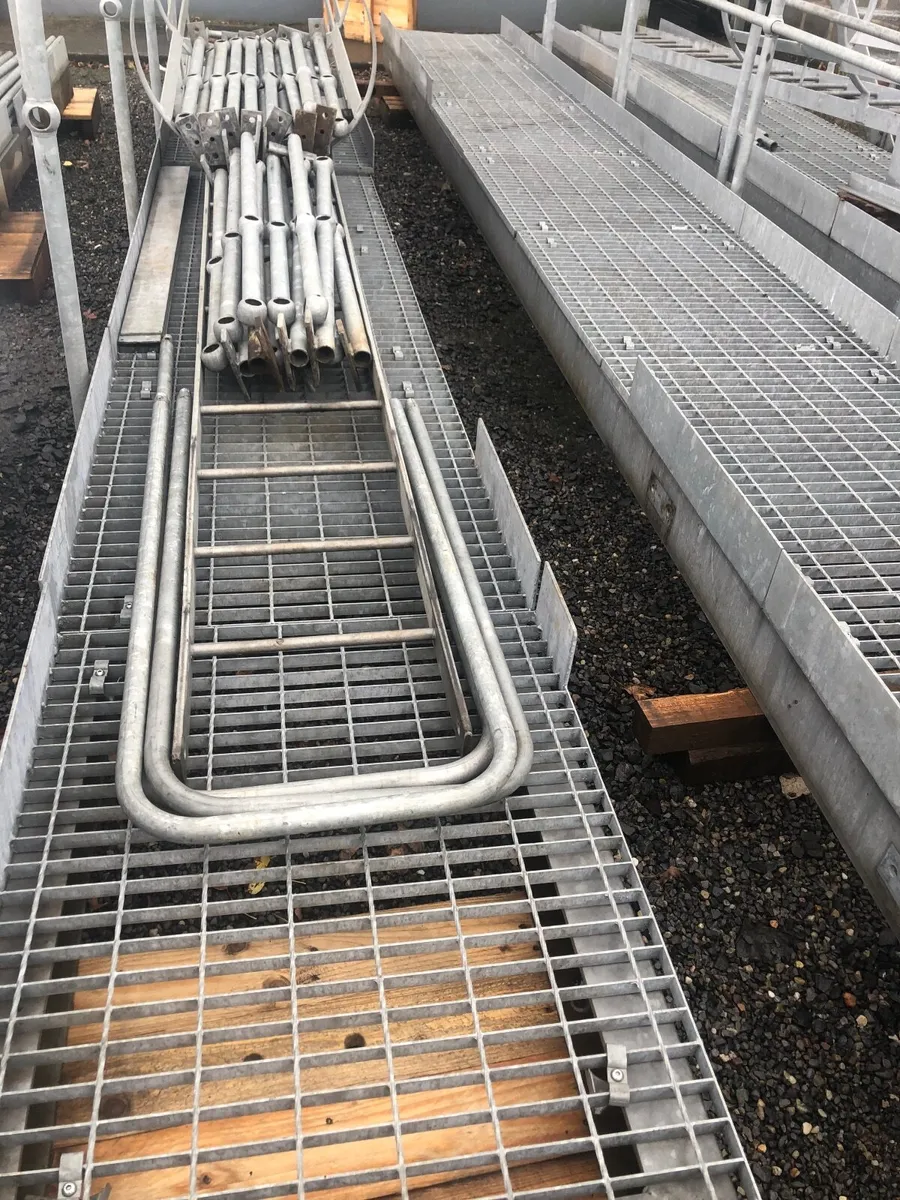 Cat walk & hand rails  emergency ladders - Image 1