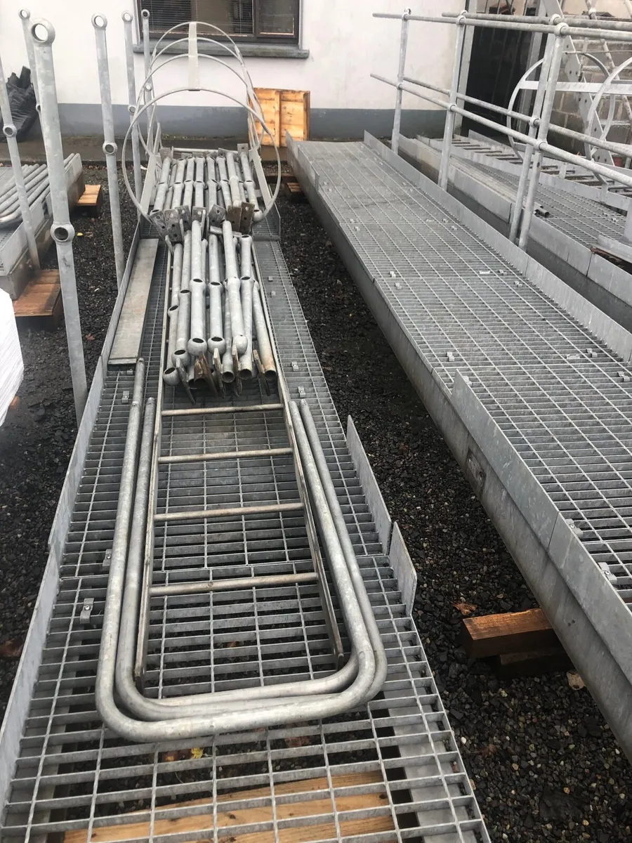 Cat walk & hand rails  emergency ladders - Image 2