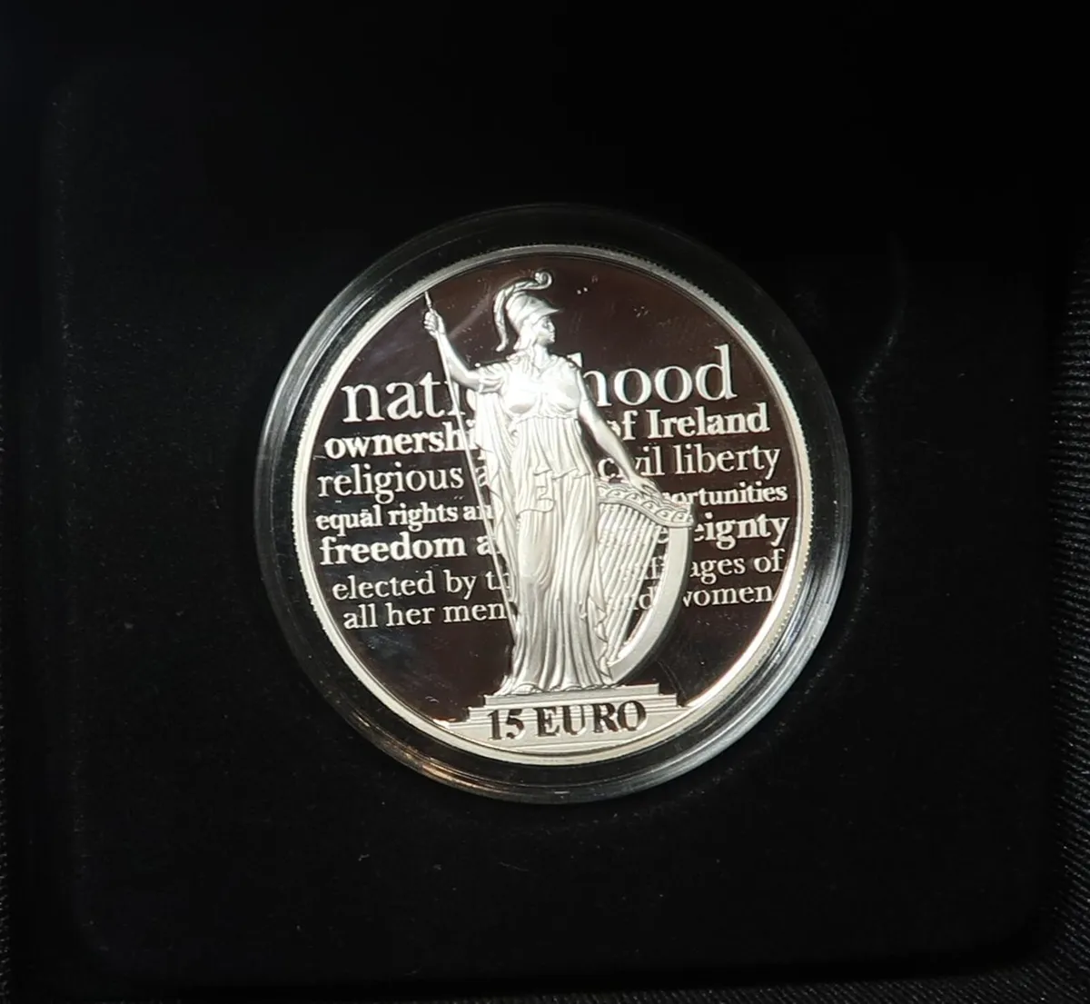 2016 Silver Coin €15 100th Ann of Irish Republic - Image 2