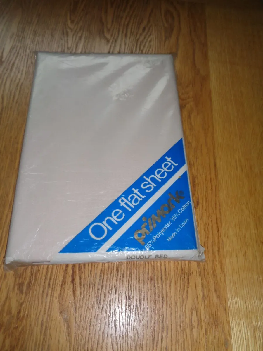 Double Flat Sheet x 2 for Sale - Image 1