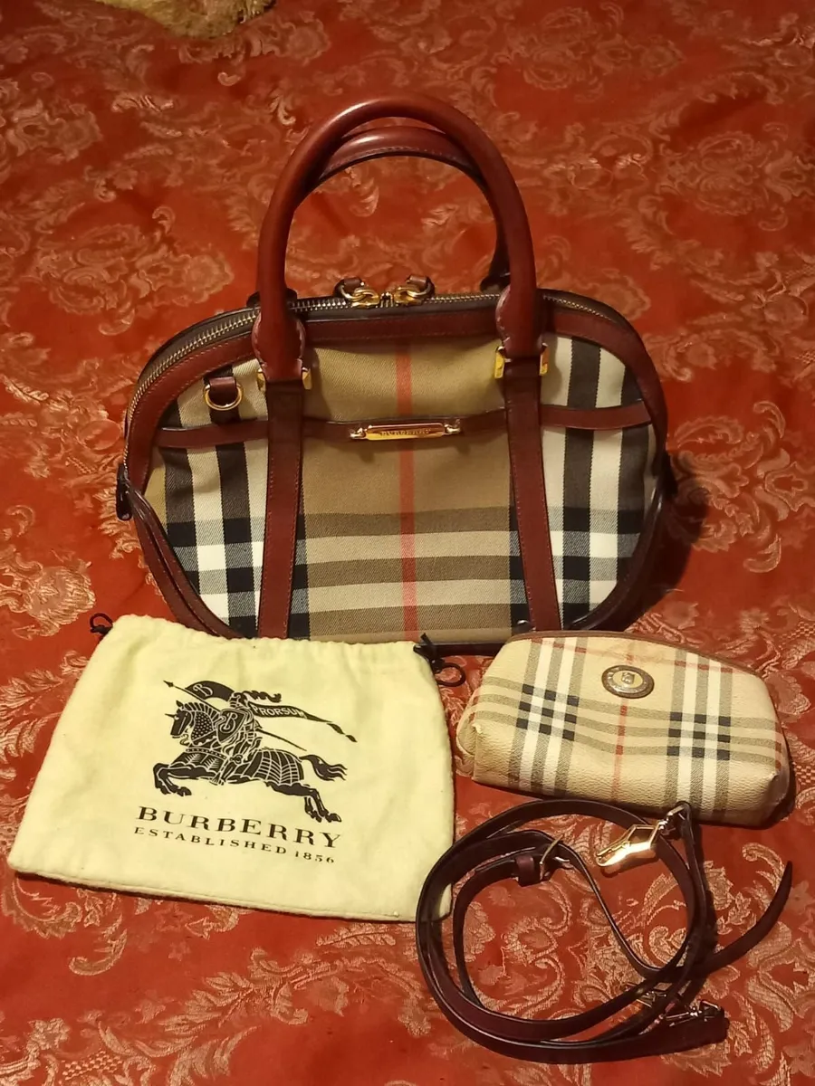 Authentic Burberry Haymarket Classic - Image 1