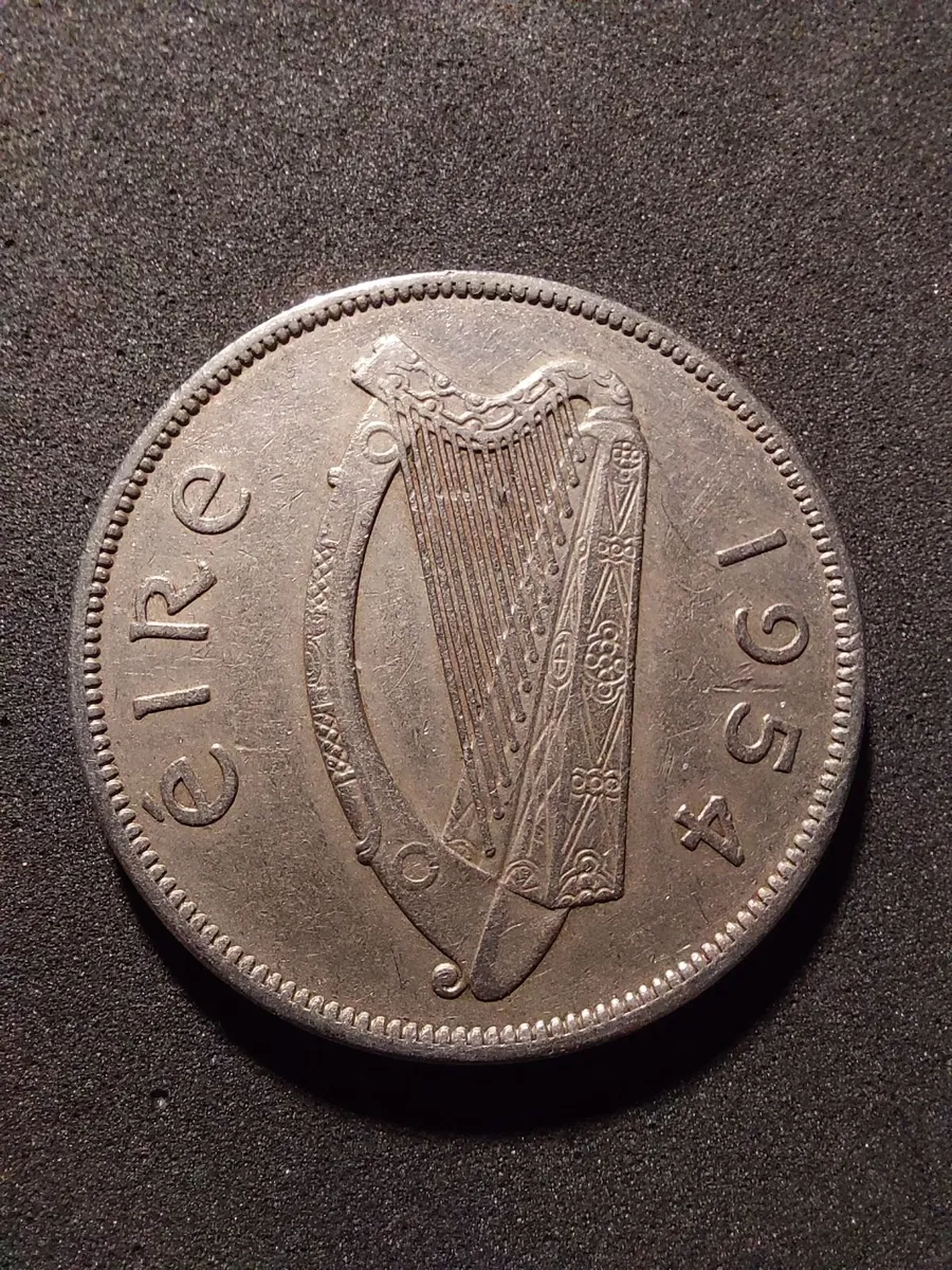 1954 Ireland Half Crown - Image 2