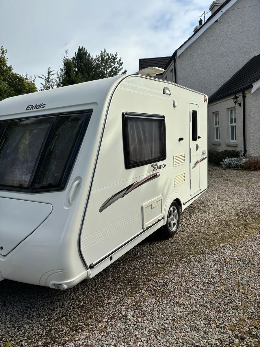 ELDDIS 2 berth caravan, genuinely used once - Image 1