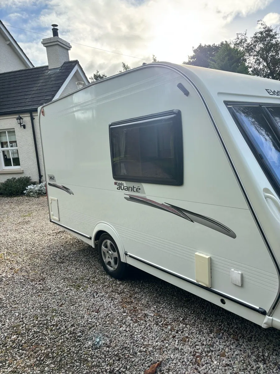 ELDDIS 2 berth caravan, genuinely used once - Image 2