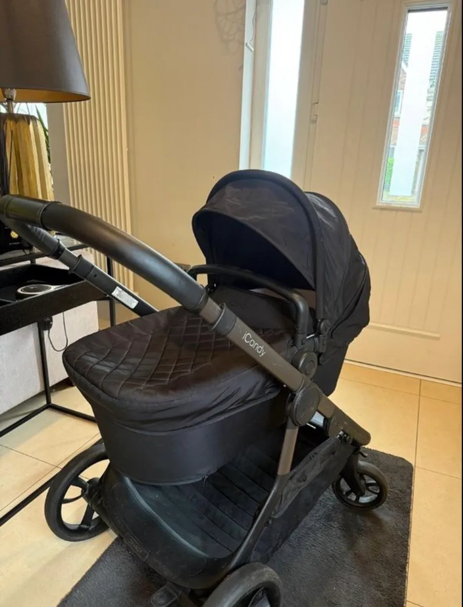 Icandy Orange Pram & Buggy - Image 1
