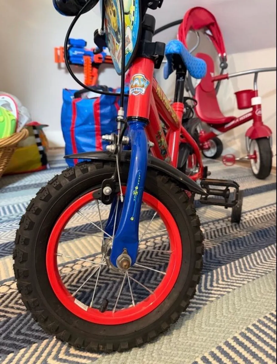 Paw Patrol Toddler Bike - Image 2