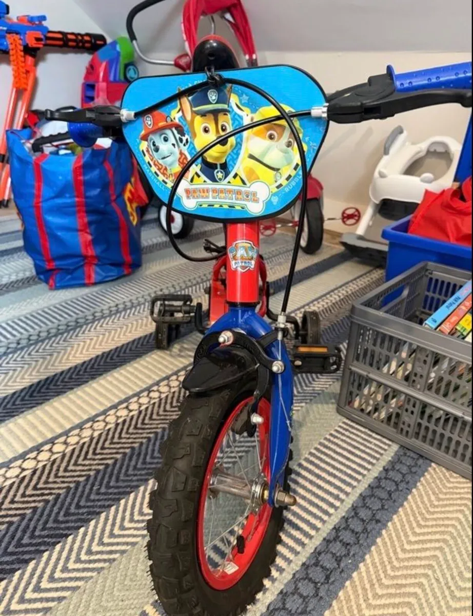 Paw Patrol Toddler Bike - Image 3