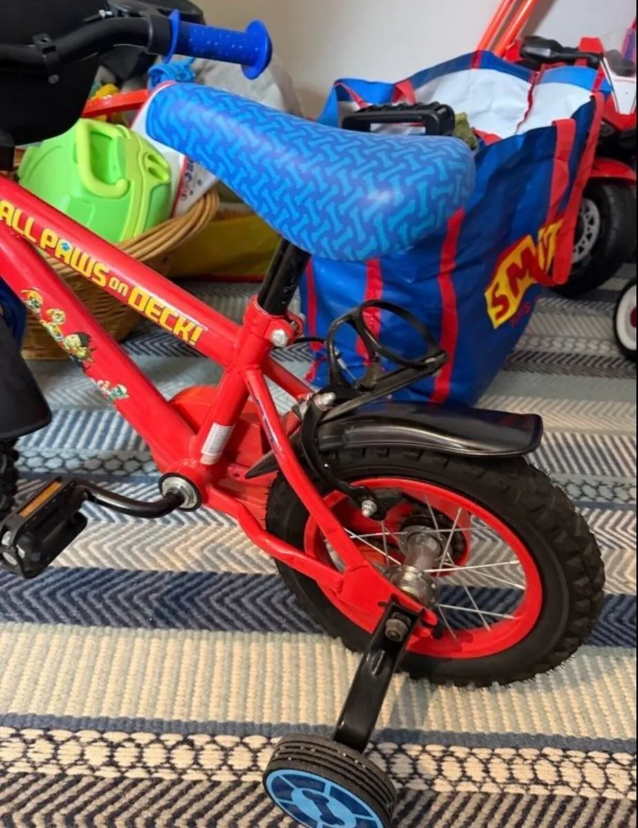 Paw Patrol Toddler Bike - Image 4