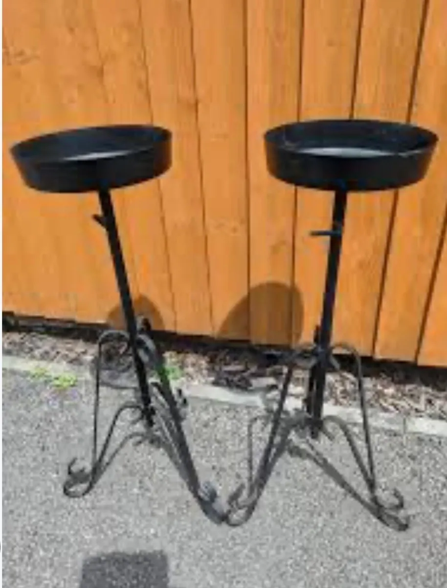 5 x Flower Arrangement Pedestals/Stands - Image 1