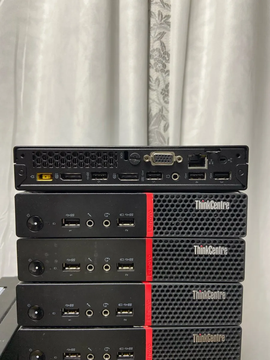 10 x available Lenovo Micro mini pc desktops - Image 2