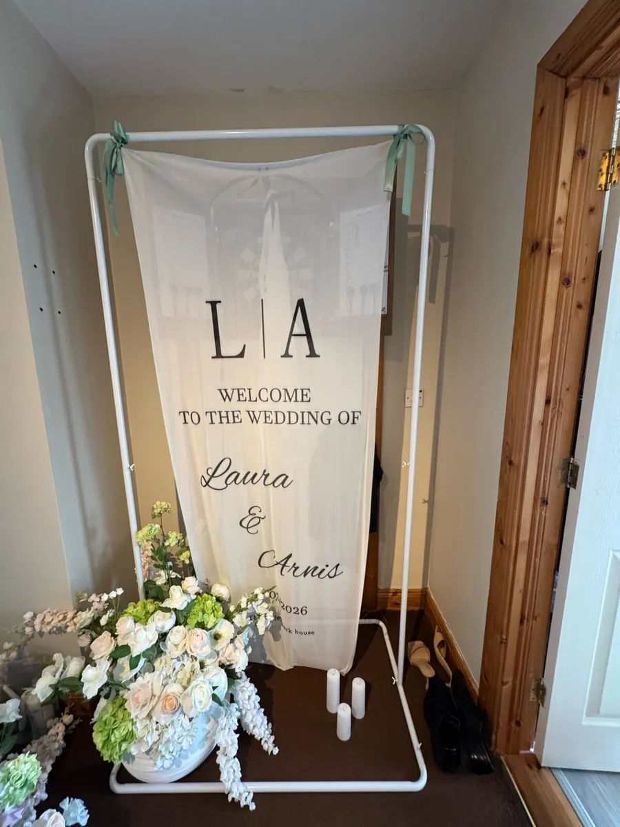 Wedding Decoration Bundle –Flowers & Candles&Frame - Image 1