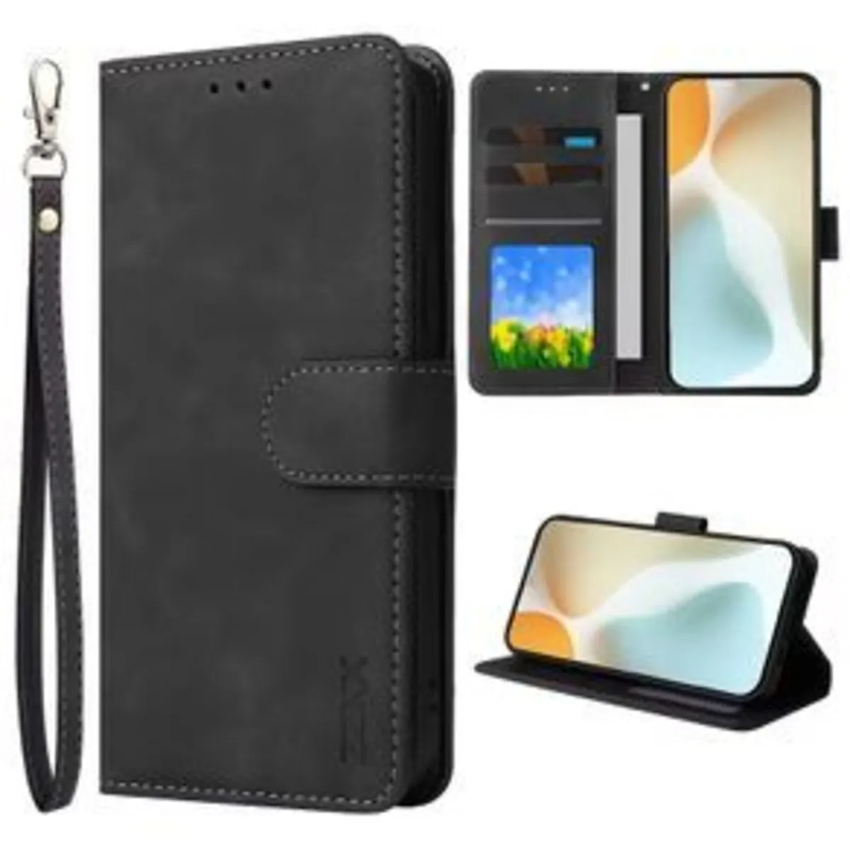 I Phone Case Wallet with 3 Credit Card Slots