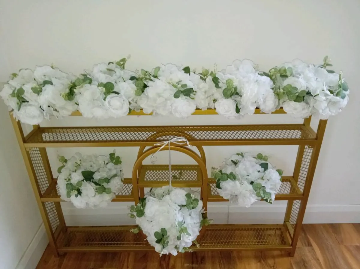 Faux Flower Centerpieces - Image 1