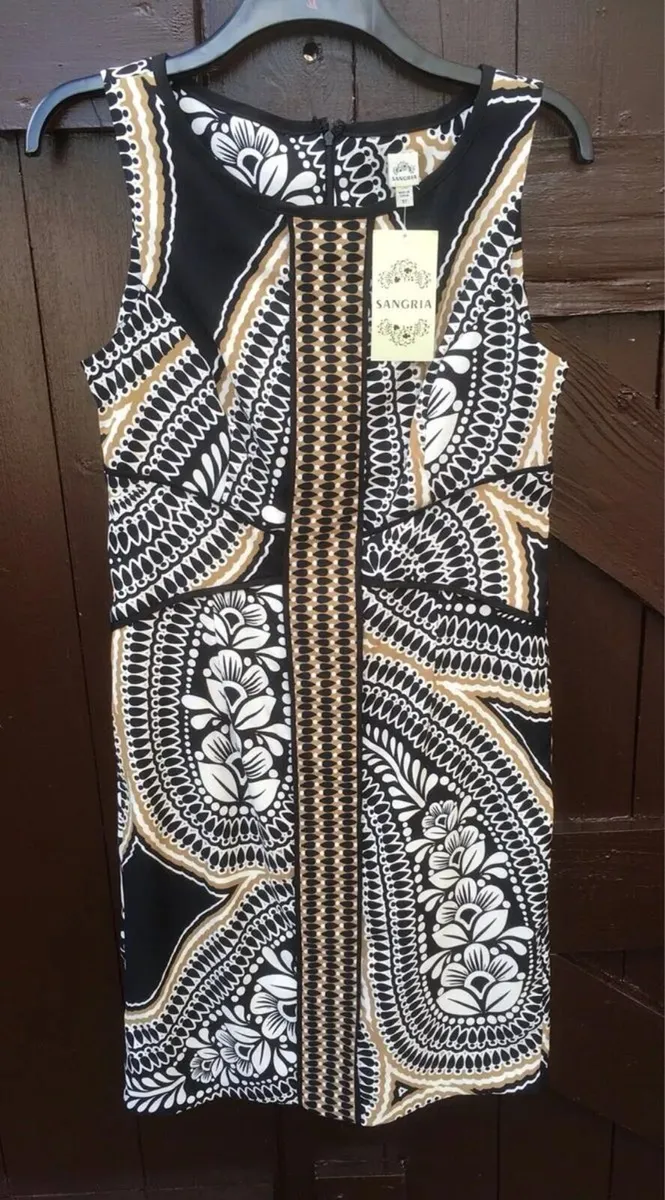 BRAND NEW Sangria Dress from Pamela Scott, Size 14 - Image 2