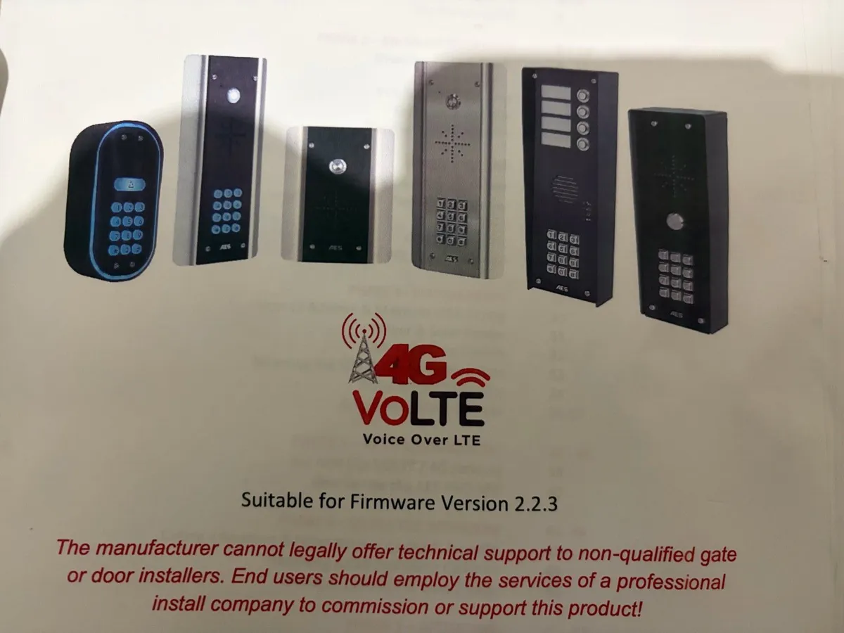 AES BRAND or GSM intercom electric gates - Image 3